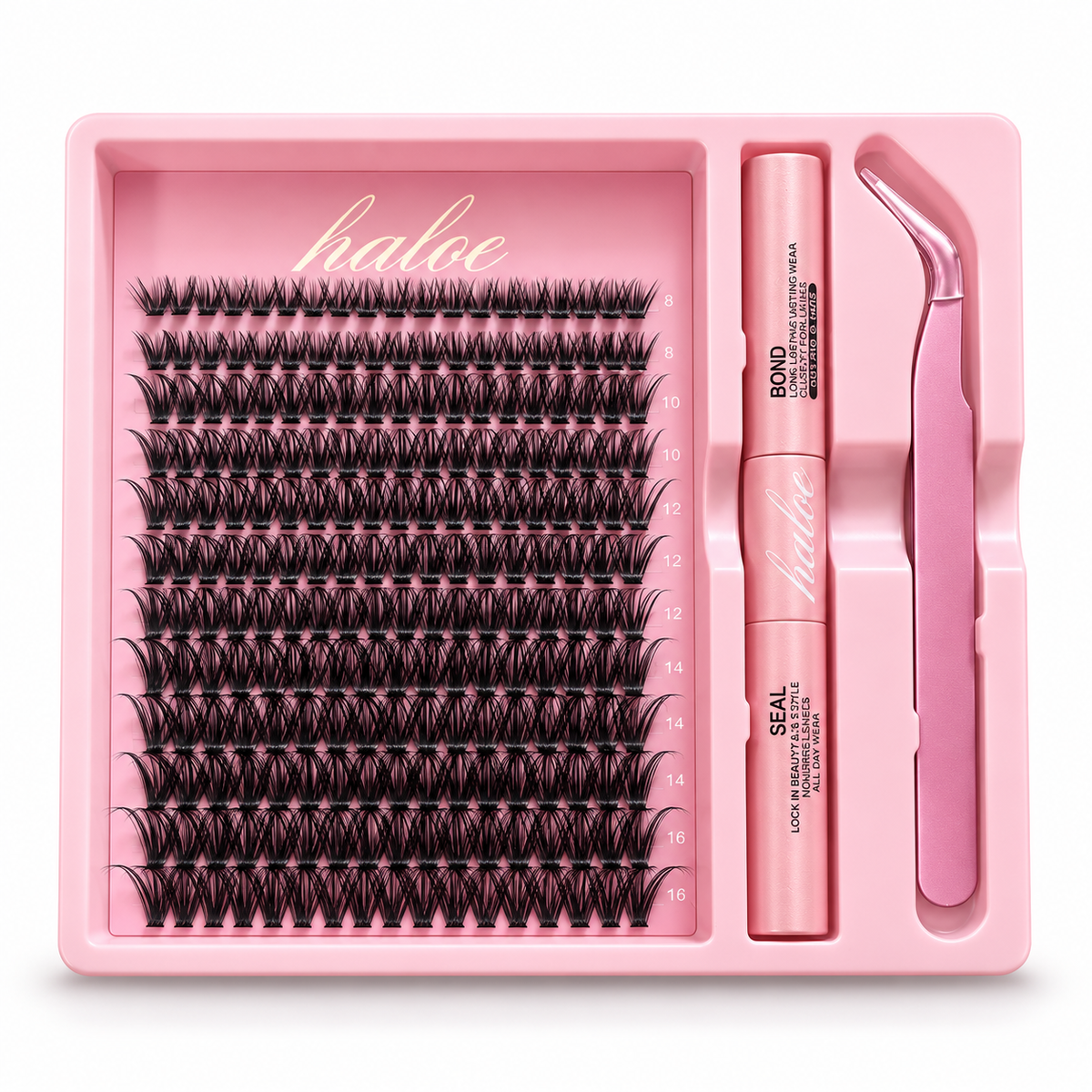 Haloe D Curl Lash Cluster Kit